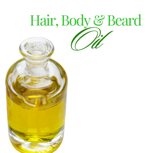 Hair Bath & Body Oil (and Beard, too)